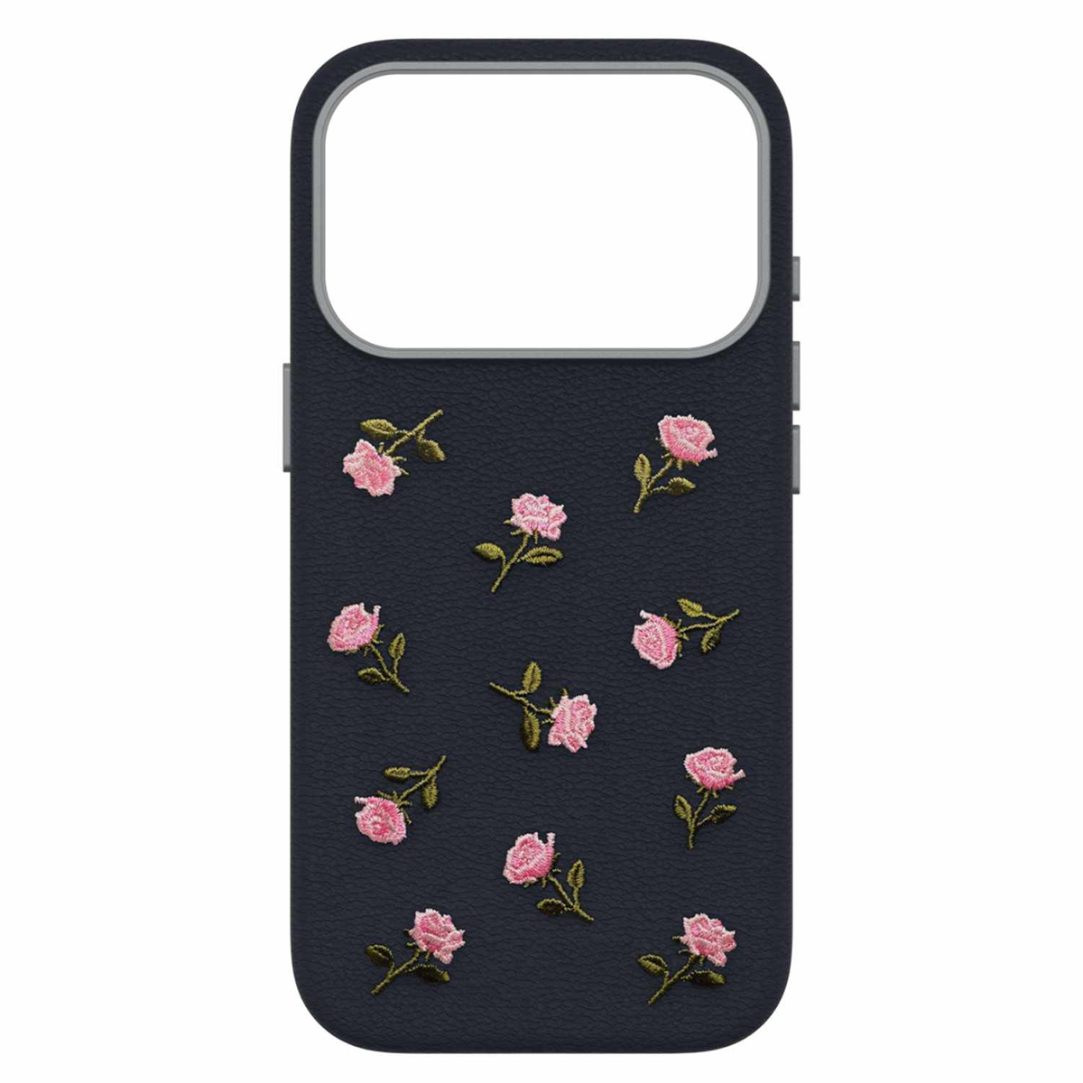OtterBox - Symmetry Cactus Leather Embroidery MagSafe Case Manor Bloom for iPhone 18 Pro/17 Pro