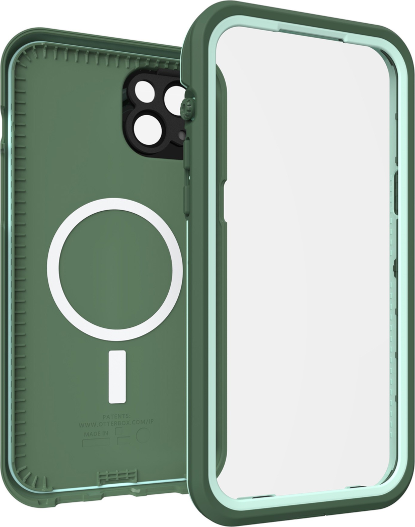 OtterBox - iPhone 14 Plus Otterbox Fre MagSafe Case - Green (Dauntless)
