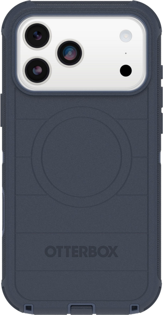 OtterBox - Étui Defender Pro MagSafe avec contrôle de l’appareil photo Riverside (Bleu) pour iPhone 17 Pro Max