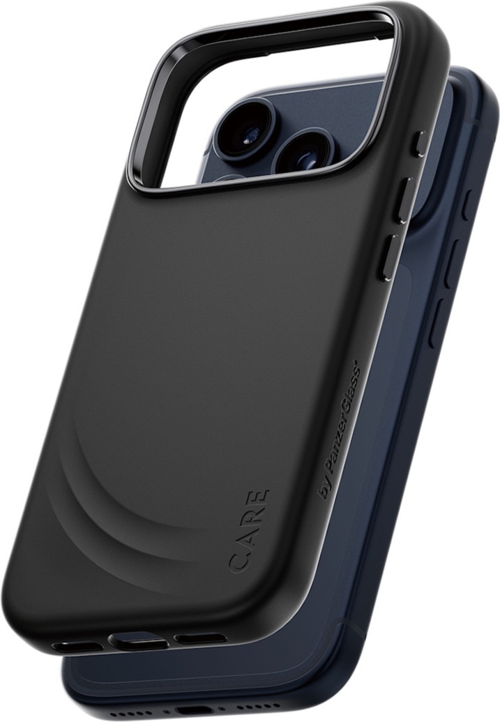 PanzerGlass CARE Flow with Haptic Button & MagSafe iPhone 18 Pro/17 Pro - Black