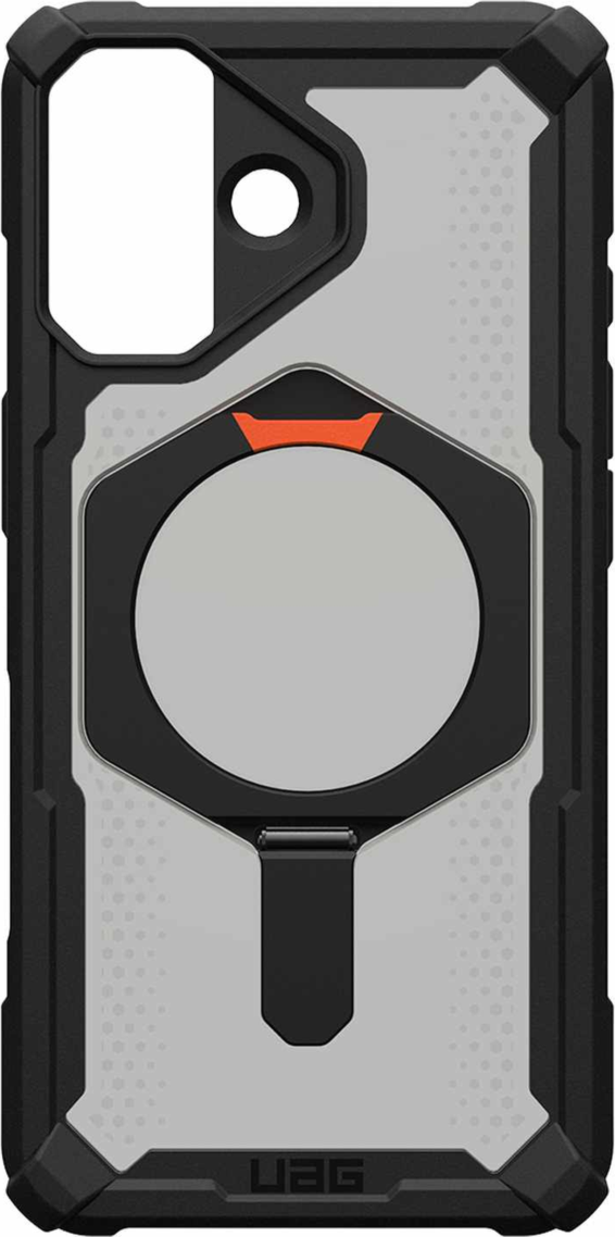 UAG 114526114097 Étui Robuste Plasma XTE MagSafe Black/Pop Orange pour iPhone 17