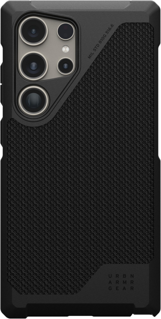 Urban Armor Gear Uag - Metropolis Lt Magsafe Case For Samsung Galaxy S24 Ultra - Kevlar Black