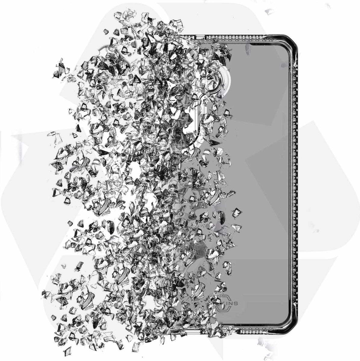 ITSKINS - Spectrum_R Case Smoke for Samsung Galaxy S26