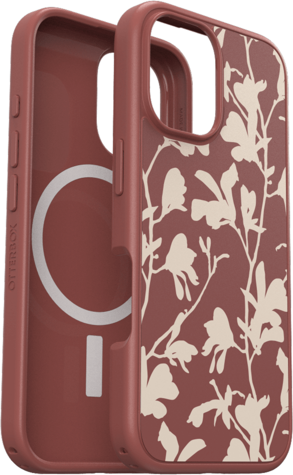 OtterBox - Coque Symmetry Graphics avec MagSafe pour Apple iPhone 16 - Rouille d'automne