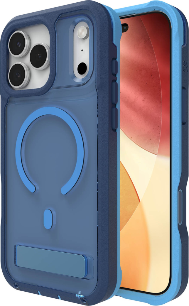 iPhone 17 Pro Max ZAGG Graphene Rainier Snap Kickstand Case