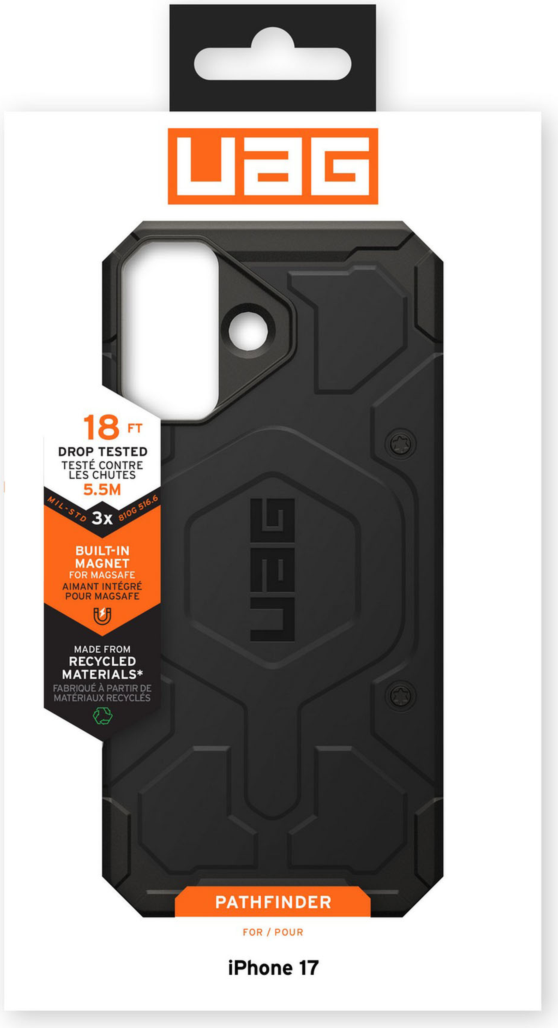 Urban Armor Gear (UAG) - Pathfinder MagSafe Case for Apple iPhone 17 - Black