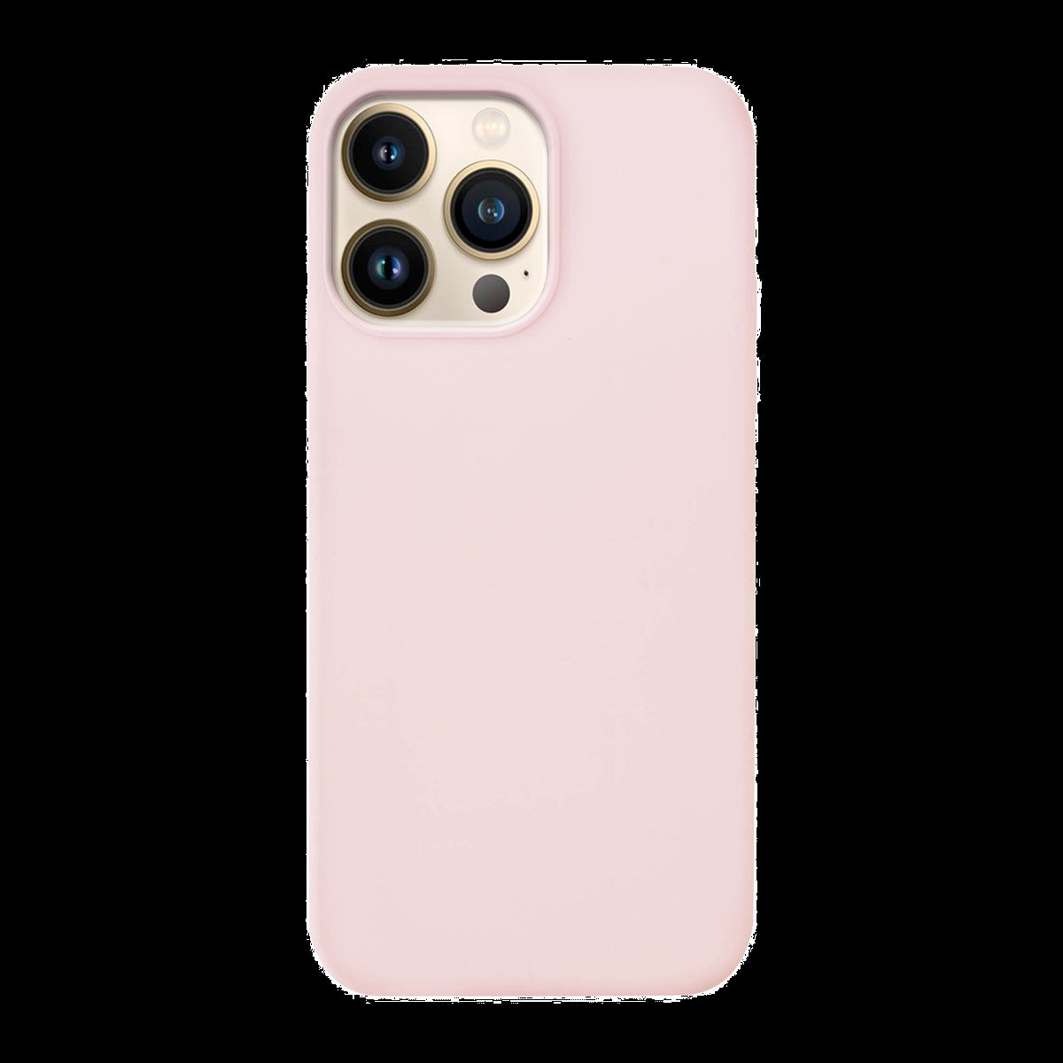 iPhone 13 Pro Uunique Peach Pink Liquid Silicone Case - Pink
