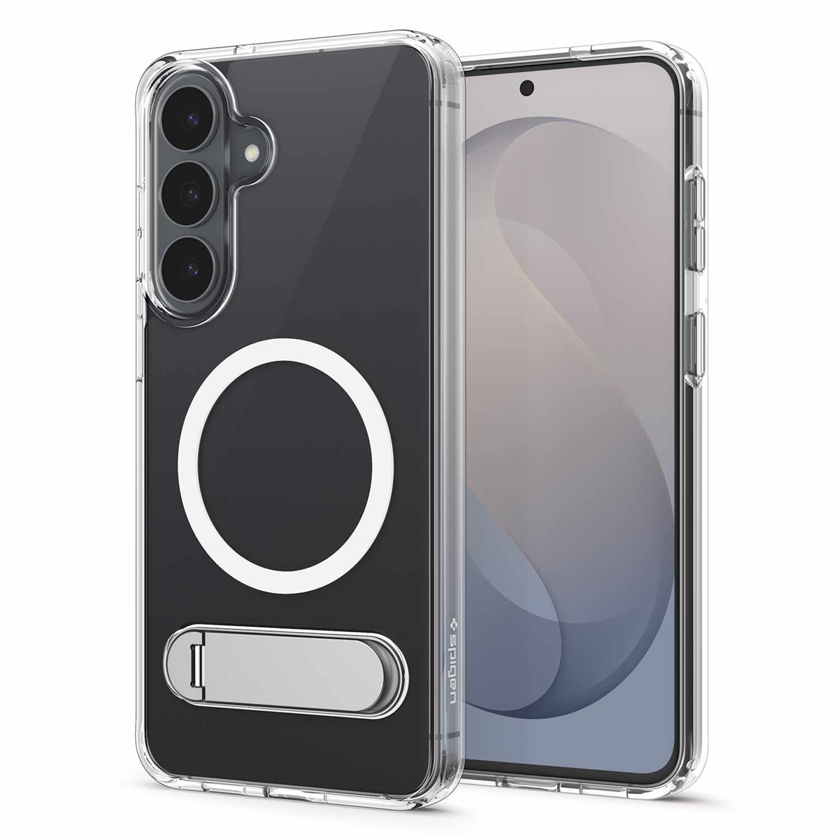 Spigen - Coque Slim Armor Essential S MagFit, cristal clair pour Galaxy S26 FE