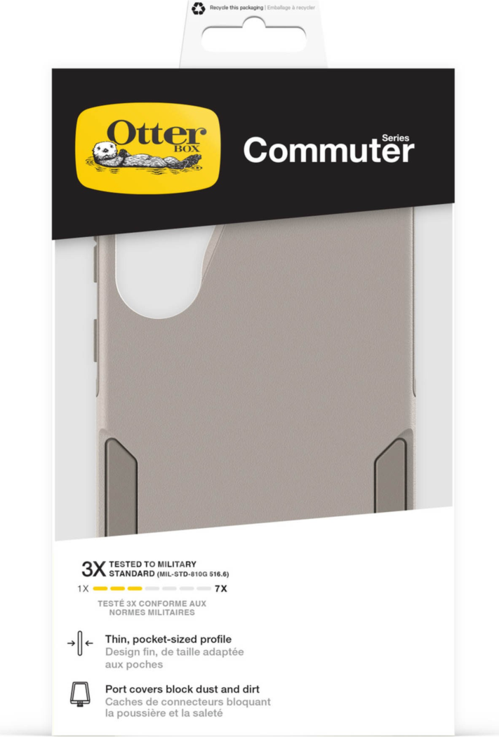The OtterBox Commuter Series is a rugged, pocket-friendly case offering 3X military standard drop protection and features built-in magnets for magnetic accessories.