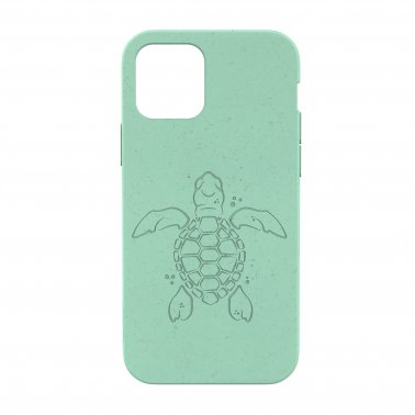 iPhone 12/12 Pro Compostable Eco-Friendly Protective Case - Turquoise Turtle Edition
