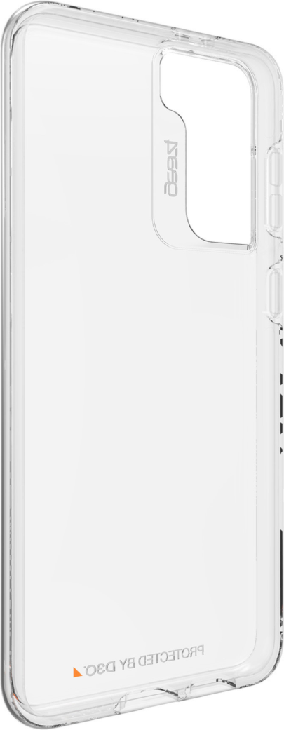 The Gear4 Crystal Palace case features a sleek transparent construction with crystal clear D3O® inside the case.