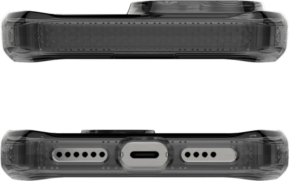 Hybrid_R Vapor MagSafe Case Smoke for iPhone 16 Pro