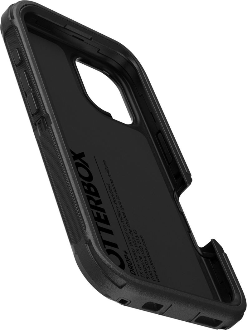 The OtterBox Defender Series Pro with MagSafe is the toughest case providing rugged protection against harsh drops. Equipped with MagSafe magnets and non-slip texturing.