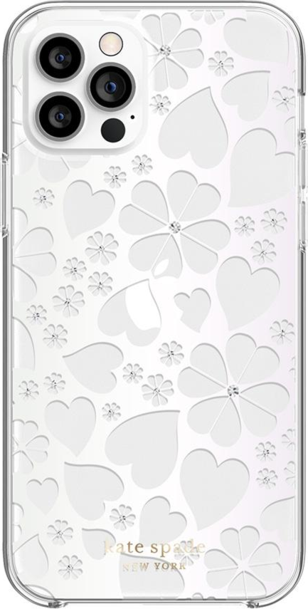 Kate Spade Étui de Protection Rigide Clover Hearts Knockout pour iPhone 12/12 Pro