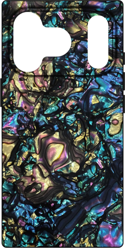 Flaunt - Square MagSafe Case for Apple iPhone 17 Pro - Abalone Shell