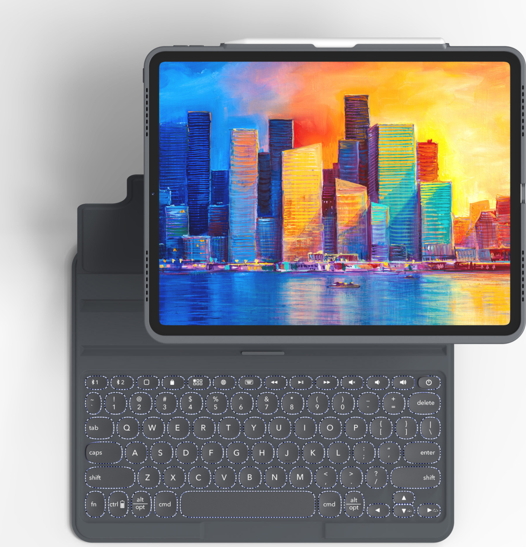 <p>Increase your productivity and work from anywhere with the ZAGG Pro Keys wireless keyboard and detachable case with laptop-style keys.</p>