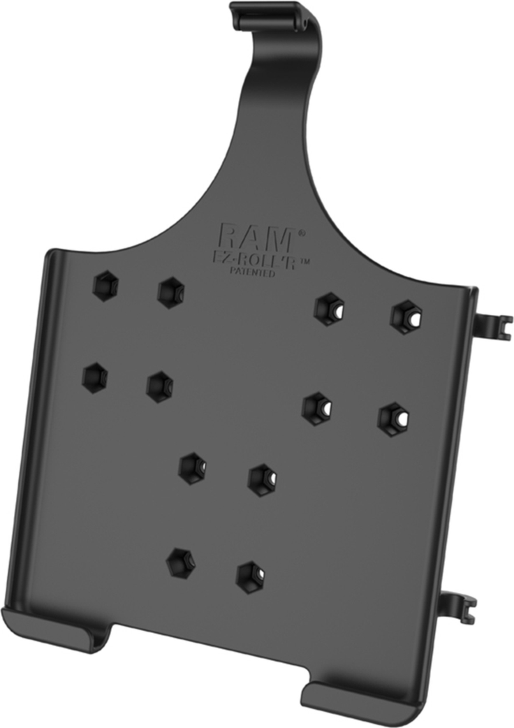 <p>The RAM® EZ-Roll’r™ cradle for the iPad (7th generation) secures your device in a form-fit holder while keeping the entire screen visible.</p>