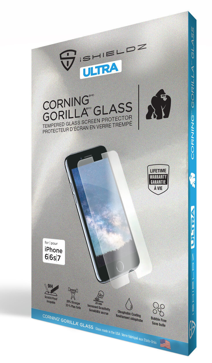 iPhone 8/7 Ultra Corning Tempered Glass Screen Protector