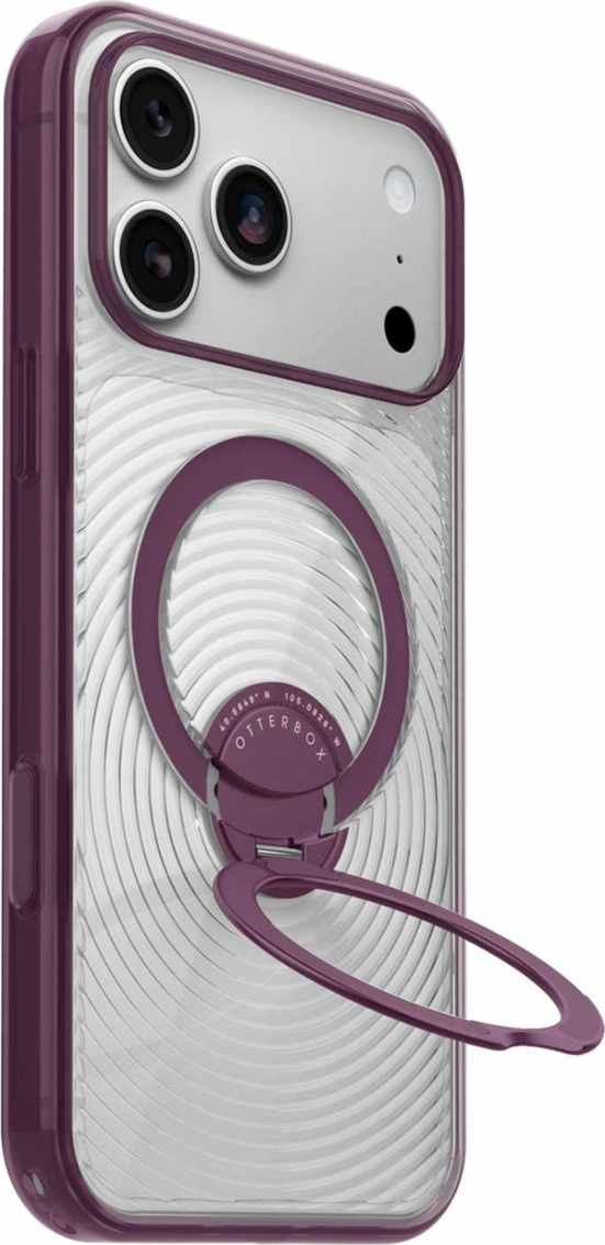 OtterBox - Symmetry Stand MagSafe Case Vinum Purple for iPhone 18 Pro Max/17 Pro Max