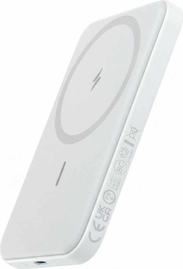 Anker A1610H215 Batterie Portable Magnétique 5000 mAh 7.5W Blanc