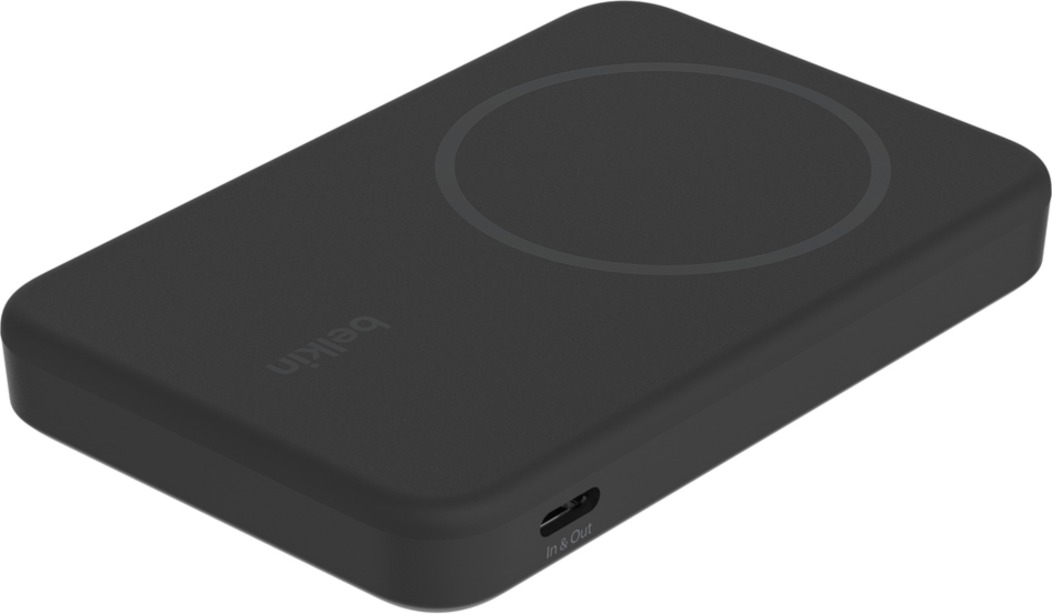 Belkin BPD006btBK Batterie Externe sans Fil Qi2 5K Noir