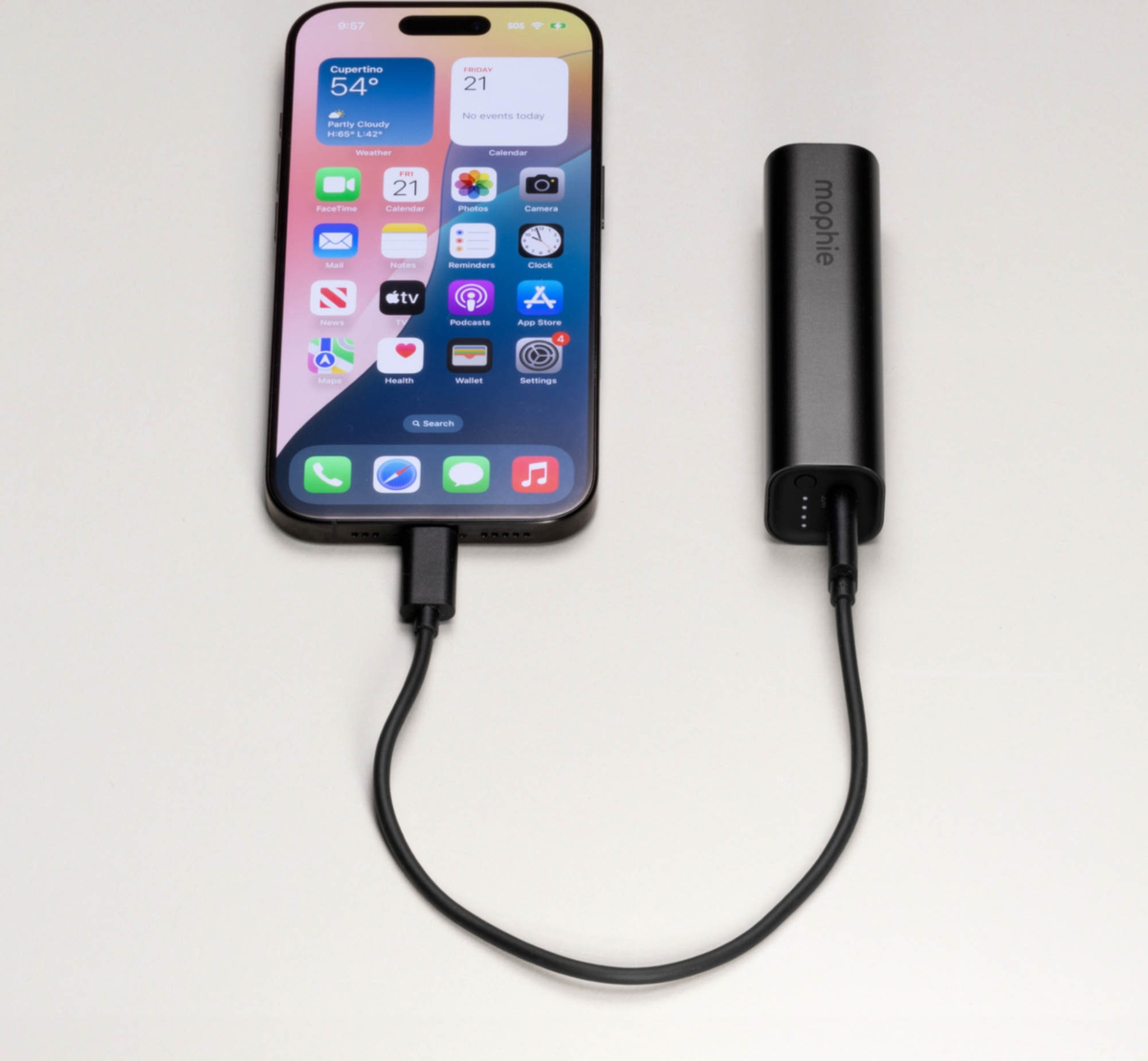 mophie - Universal Battery Powerstation (2025) 5,000 mAH - Black
