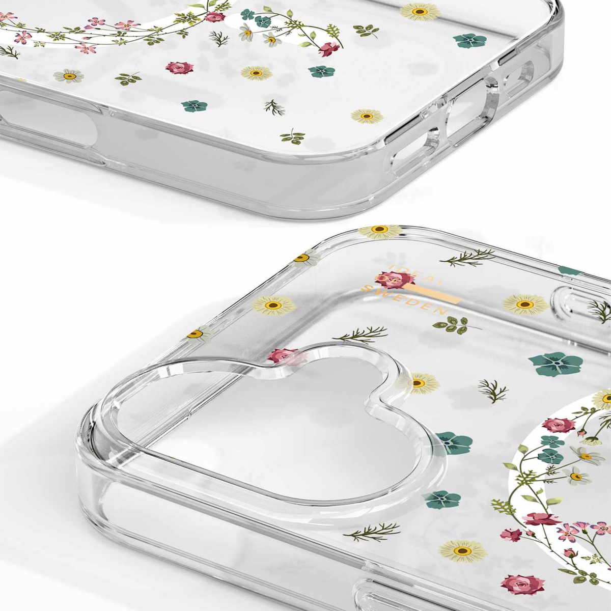Ideal of Sweden - Clear MagSafe Mid Case Petite Floral for iPhone 17