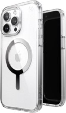 Speck Presidio case with MagSafe for iPhone 15 Pro Max, Clear