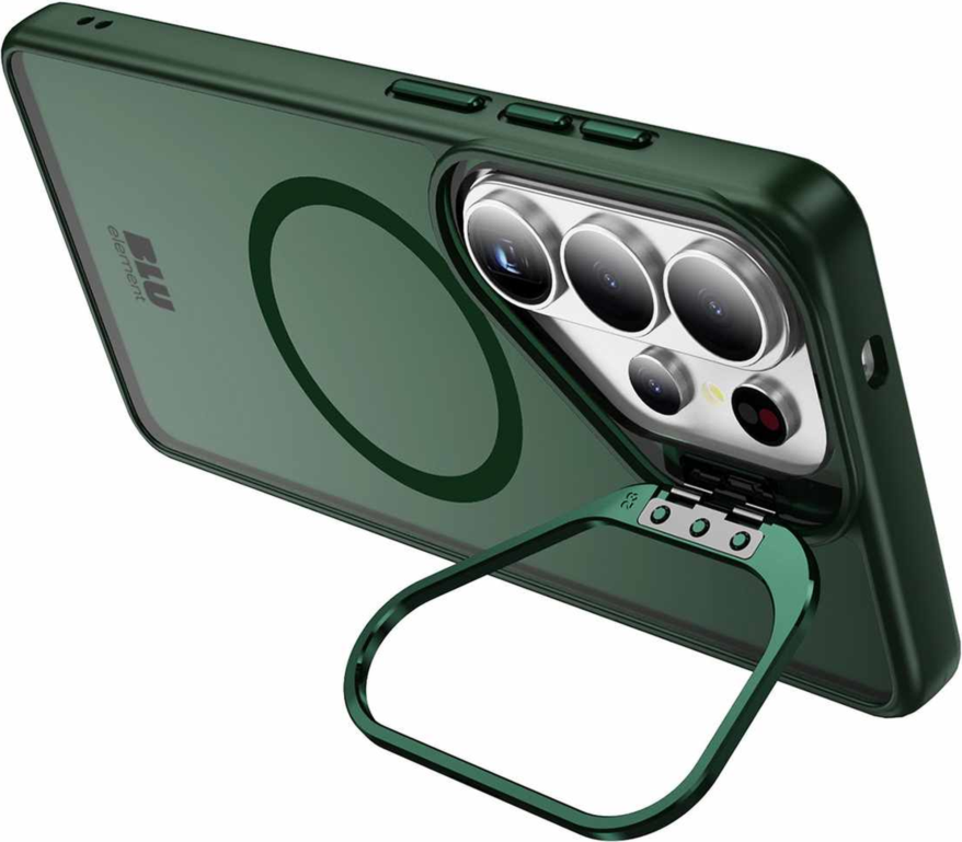 Blu Element BECKS2614 Étui Chromatic Kick avec Magnets Vert Sauge pour Samsung Galaxy S26 Ultra