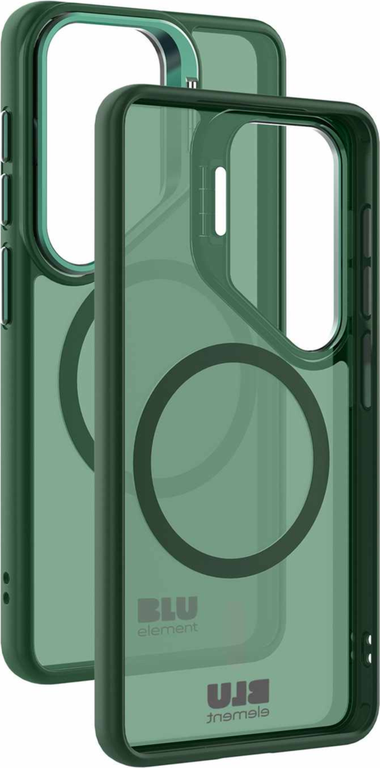 Blu Element BECKS264 Étui Chromatic Kick avec Magnets Vert Sauge pour Samsung Galaxy S26