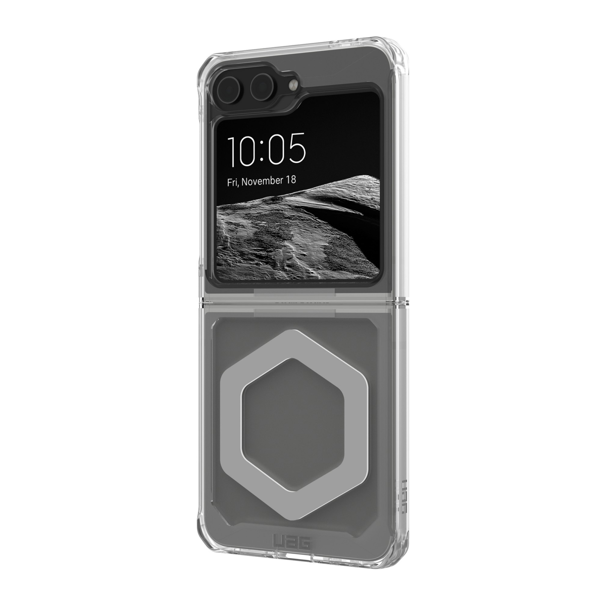 Samsung Galaxy Z Flip6 UAG Plyo Pro Case w/MagSafe - Ice/Silver ...