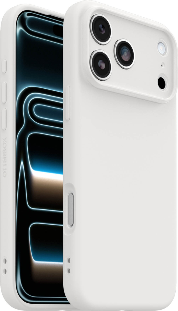 The OtterBox Figura Series blends a velvety-soft feel with ultra-slim protection, military-grade drop defense, MagSafe compatibility, and raised edges to guard the screen and camera.