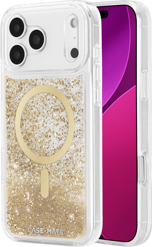 Case-Mate - Waterfall MagSafe Case for Apple iPhone 17 Pro Max - Gold