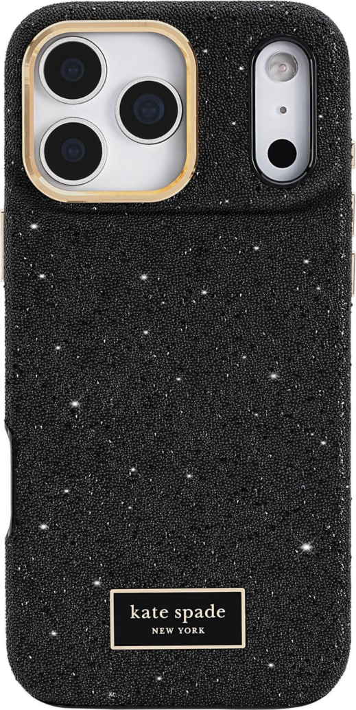 Kate Spade - Étui MagSafe Crystal Pave pour Apple iPhone 18 Pro - Nightfall