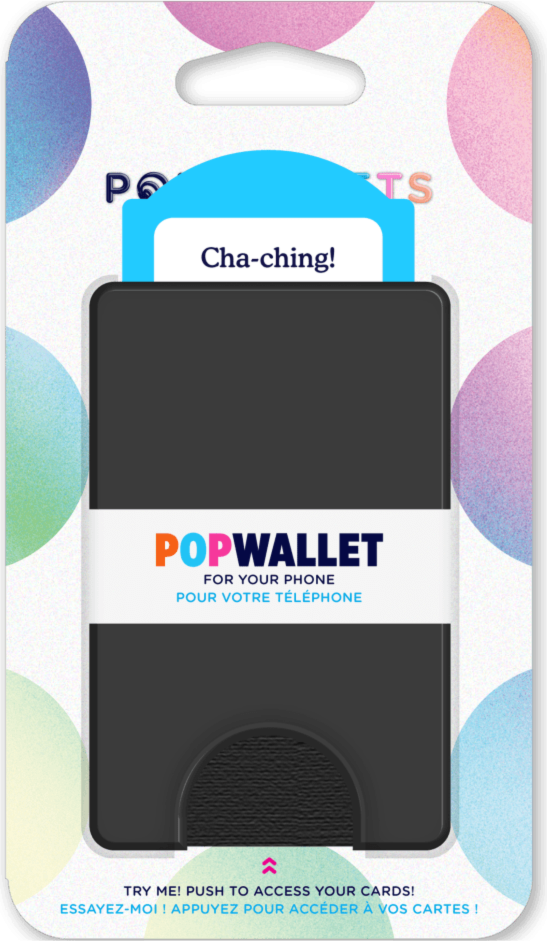 PopSockets 800859 PopWallet Noir