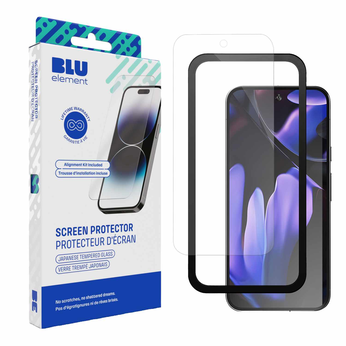 Blu Element - Tempered Glass Screen Protector with Installation Kit for Google Pixel 11 Pro XL