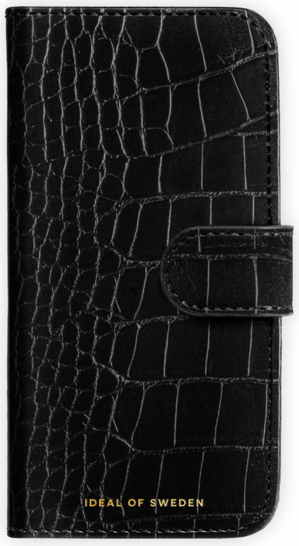 Ideal of Sweden - Magnet Wallet MagSafe Case Black Croco for iPhone 18 Pro Max/17 Pro Max