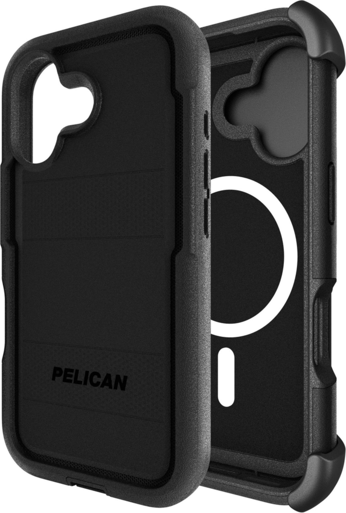 Pelican - Voyager MagSafe Case with Holster for Apple iPhone 17 - Black