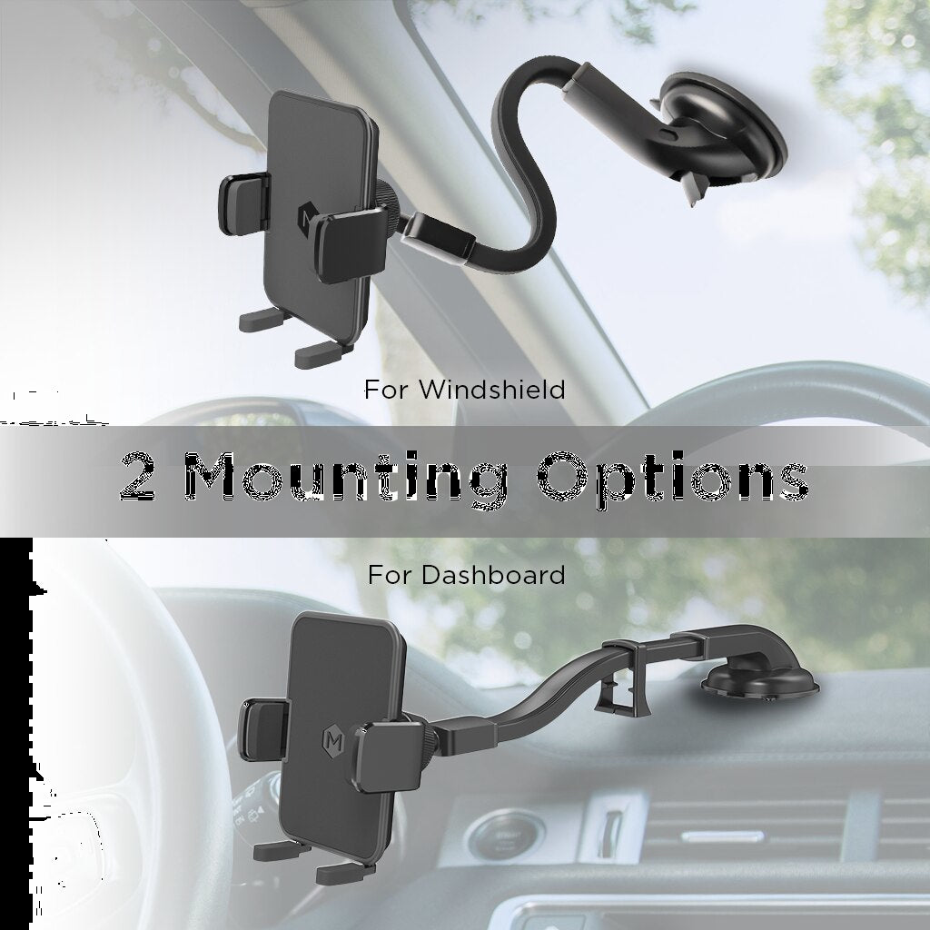 MagSafe magnetic dash mount  offers hands-free rapid charging Adaptable mounting: Fits various dashboards and offers multiple viewing angles
N52 Neodymium Magnets: Tackles rough terrains, keeping your phone securely attached
 360° Viewing angle with tilt and rotation ability 
Compatible with iPhone 12, 13 14 and 15 series
Designed, Assembled, and Packaged in Canada