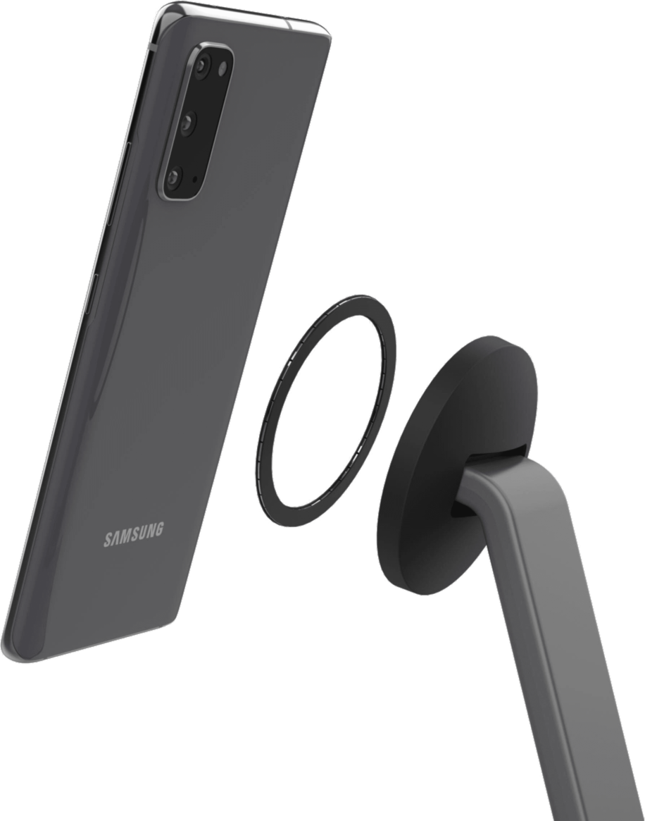 Mophie's snap+ charging stand & pad is MagSafe compatible and magnetically holds any Qi-enabled phone upright while delivering up to 7.5W-15W of wireless power.