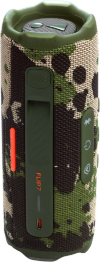 JBL - Flip 7 Waterproof Bluetooth Speaker - Squad