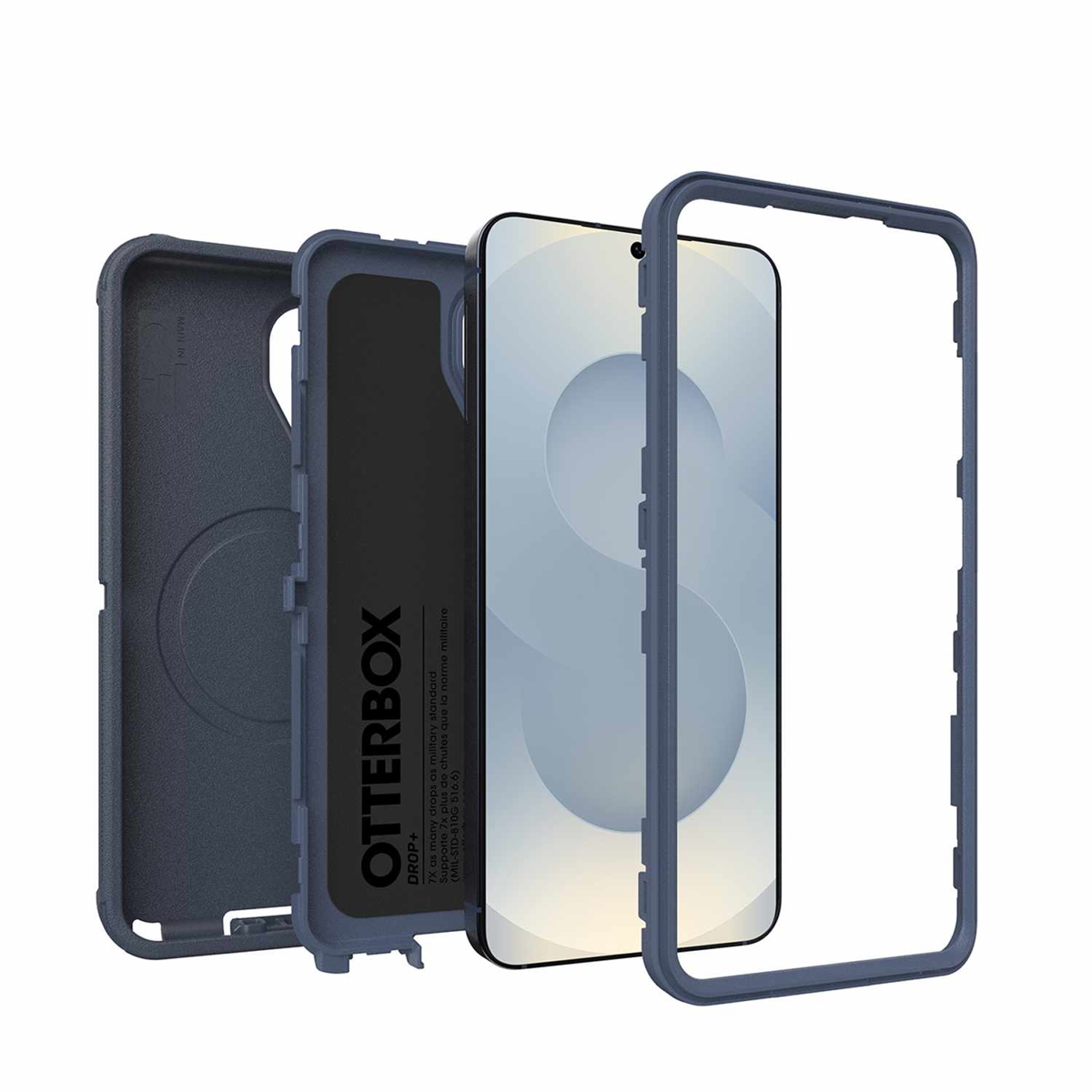 OtterBox - Defender Pro Case w/Magnets Blue Sentiment for Samsung Galaxy S26