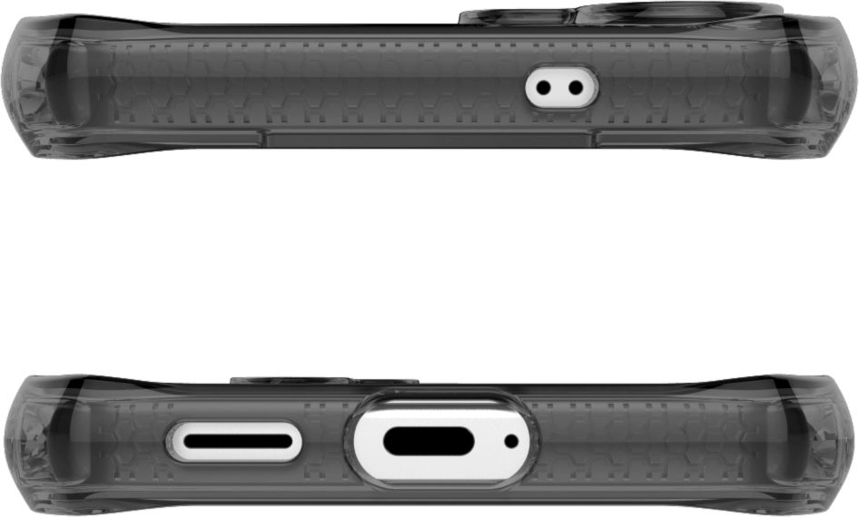 ITSKINS - Spectrum_R Clear Case for Samsung Galaxy S25 FE - Smoke