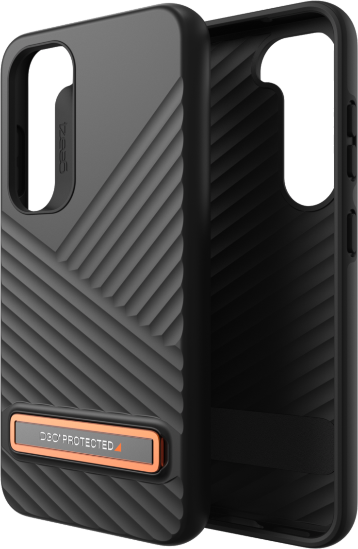 Made with D3O® Bio, the Gear4 Denali Kickstand case brings convenience of hands-free viewing, thanks to integrated kickstand, and offers up to 16-foot drop protection.