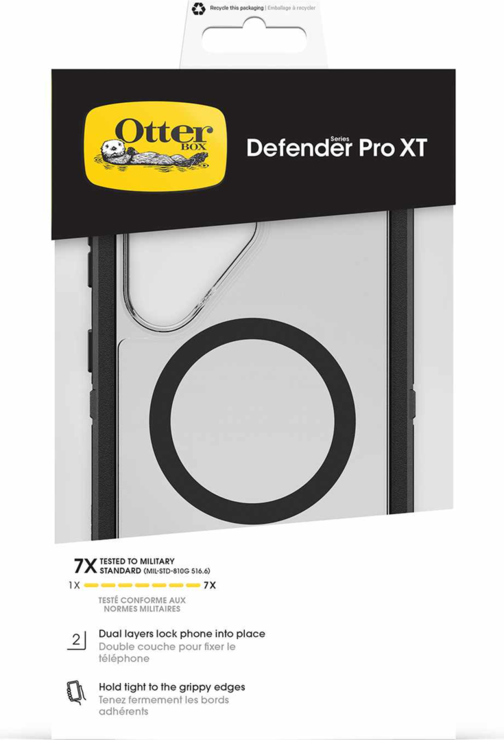 OtterBox - Defender Pro XT Clear Magnetic Case for Samsung Galaxy S26 Ultra - Dark Side