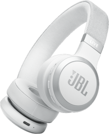 JBL LIVE ワイヤレスヘッドフォン ホワイト Jbl - Live 670nc Bluetooth On Ear Headphones - White | WIRELESSWAVE