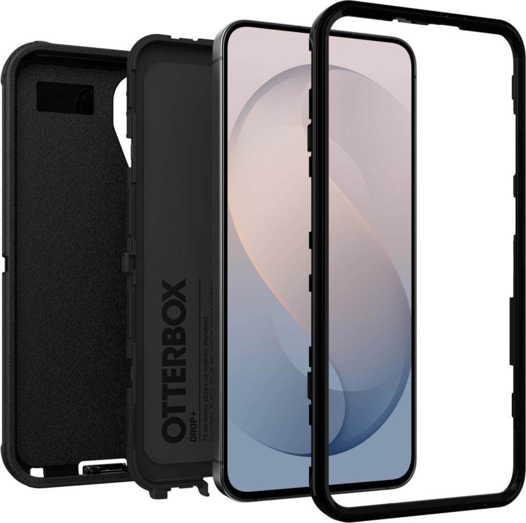 The OtterBox Defender Series Pro is the toughest case providing rugged protection against harsh drops. Equipped with magnets and non-slip texturing.