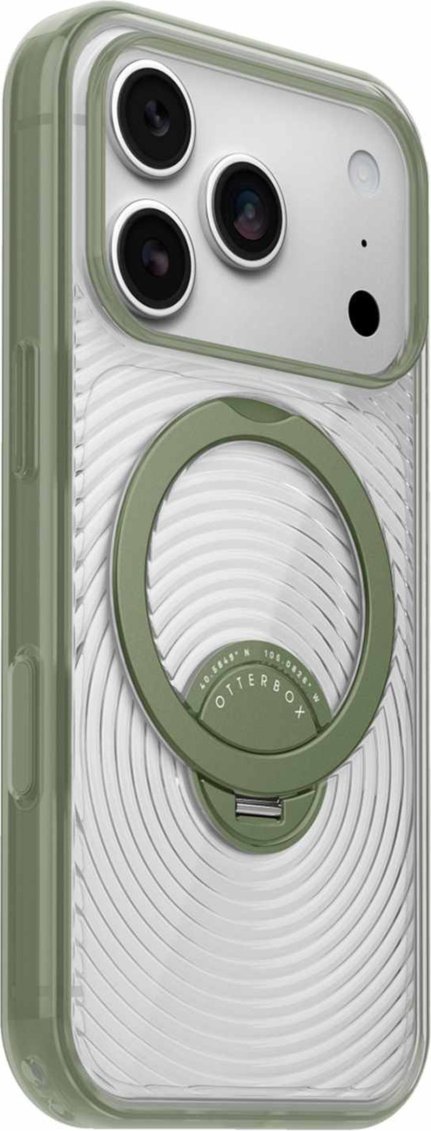 OtterBox - Symmetry Stand MagSafe Case Calyx Green for iPhone 18 Pro/17 Pro