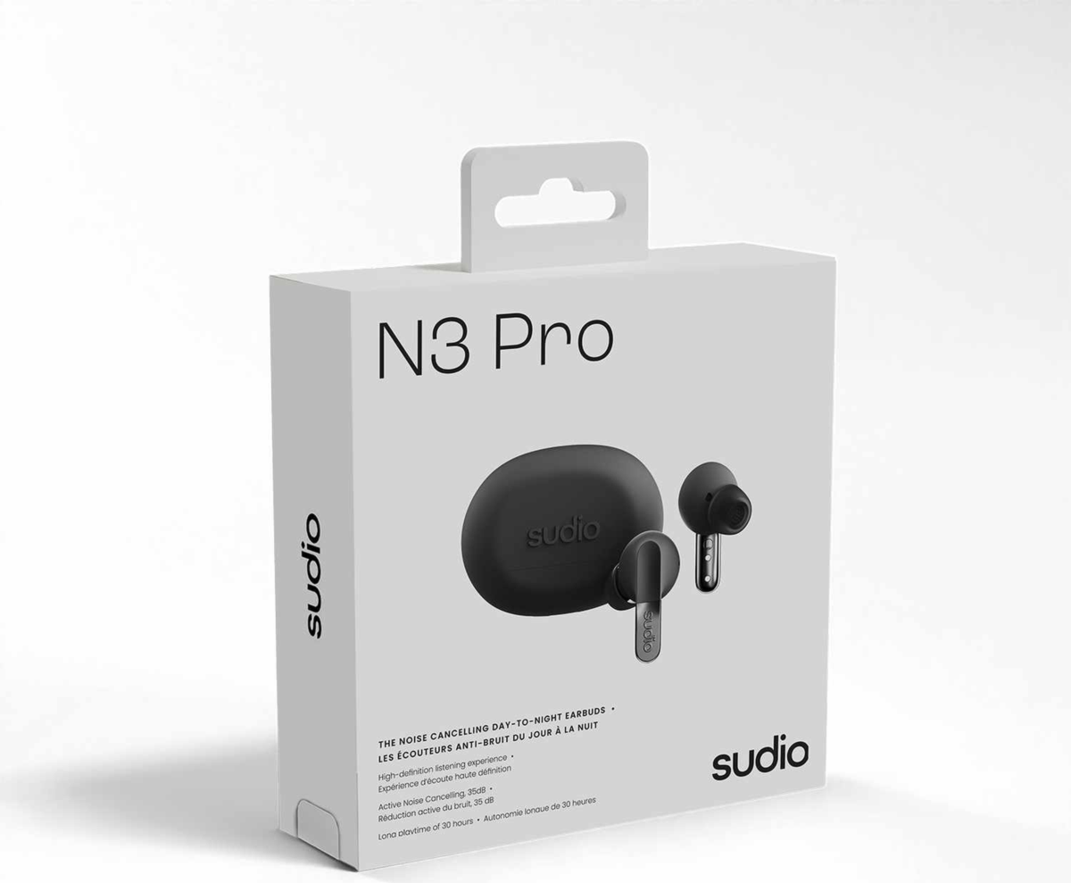 Écouteurs sans fil N3 Pro avec ANC Noir