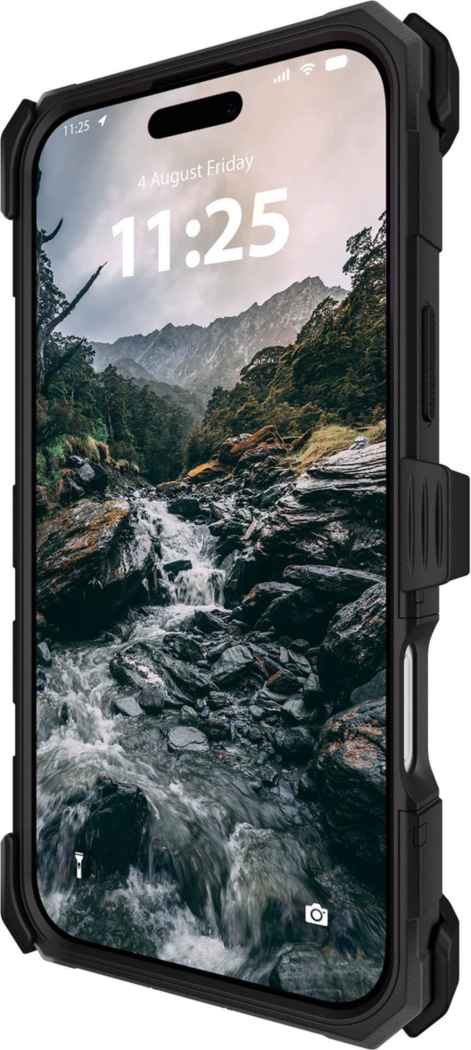 Pelican - Shield MagSafe Case with Holster for Apple IP16PROMAX - Carbon